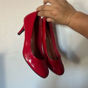 Predictions Vibrant Red Heels